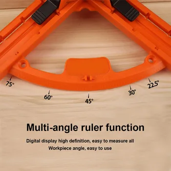 

Woodworking Ruler 90 Degree Right Angle Picture Photo Frame Quick Corner Square Clamp Clip UND Sale