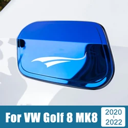 Couvercle de réservoir de carburant en acier inoxydable, pour volkswagen Golf 8 MK8 2020 2021 2022, accessoires de garniture décorative 