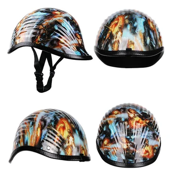 

Motorcycle Retro Helmet Half Face Helmet Casco Capacete Riding Scooter Vintage Helmet For Honda CB500X CB400 NC700X CB1300