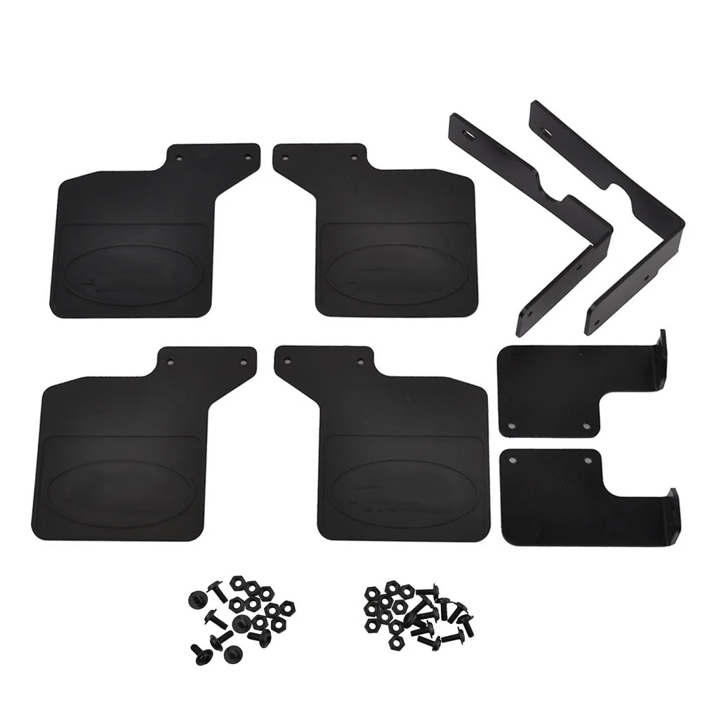 

1/10 RC Crawler TRX4 Front Rear Mud Flaps Fender for Traxxas TRX-4 Defender Simulation Parts