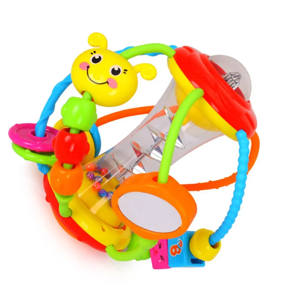 

929 Baby Hand Catching Rattle Electric Crawling Toy Visual Sensitivity Training Toy Baby Learning Crawling Toy