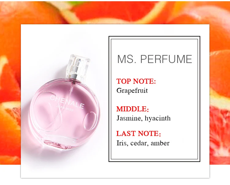 JEAN MISS Bottle, стеклянный цветочный ароматизатор, Женский парфюм, 2 шт. набор, парфюм для женщин, леди, Miss, жидкий антиперспирант WP26