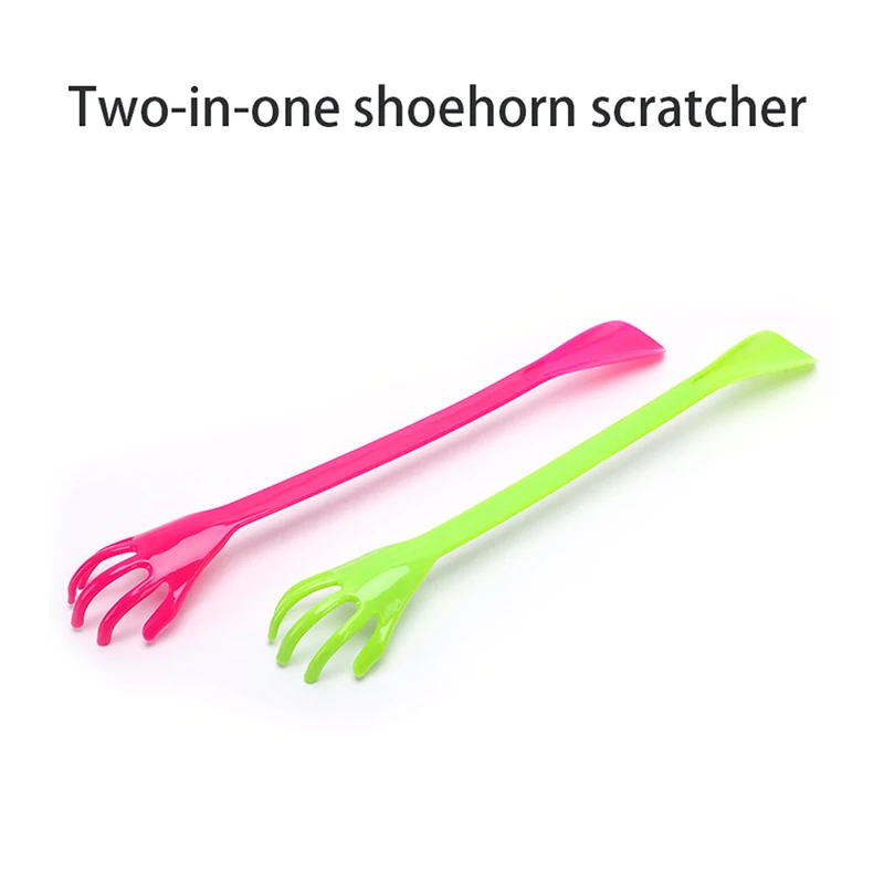 Pro Shoe Horns Black Plastic Shoe Horn Spoon Shape Shoehorn Shoe Lifter Flexible Shoe Lifter Shoes Accessorie