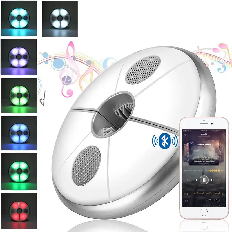 umbrella light with bluetooth speaker