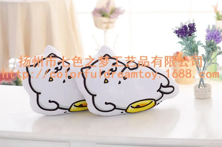 Лидер продаж Неко Atsume печатные подушки плюшевые игрушки куклы обработки адаптируемые под требования заказчика логотип по поручению
