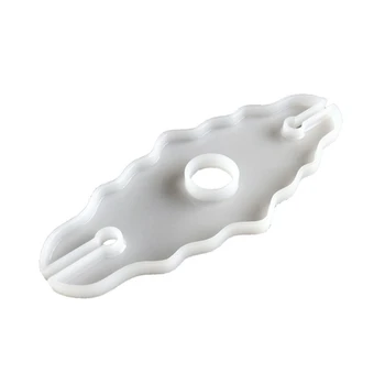 

Crystal Epoxy Resin Mold Coaster Casting Silicone Mould DIY Crafts Making Tool