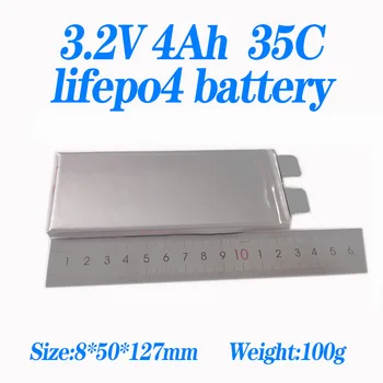 

3.2v 4Ah Lithium iron phosphate lifepo4 battery cell High rate 35C light weight for remote control airplane Aircraft drone power