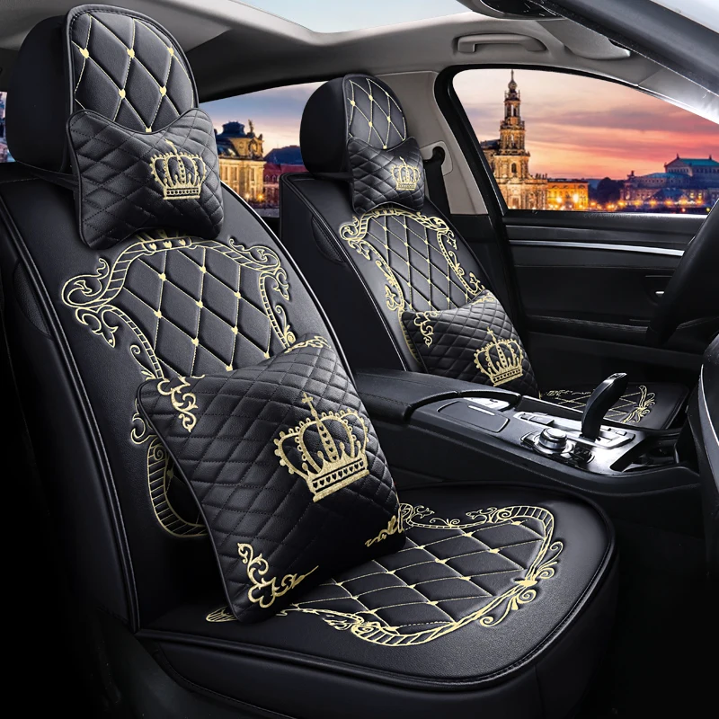 Car Seat CoverUniversal Seat Car-Styling For Toyota Honda BMW Audi Ford Hyundai Kia VW Nissan Mazda Lexus Volvo Acura 90% Cars