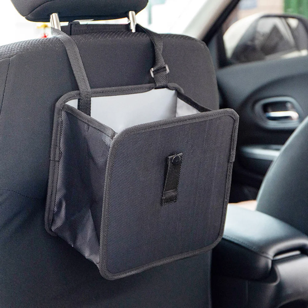 

Auto Car Garbage Bag For Car Seat Back Organizer For Kids Children Storage Bag Multifunctional Debris Oxford Storage Box Bags