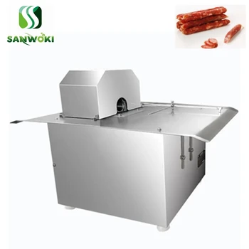 

Semi-automatic electric desktop Sausage Tying Machine sausage binding thread machine Glutinous rice sausage tie line machine