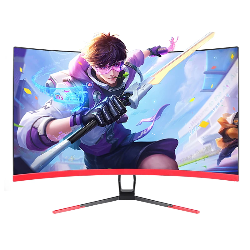 

27 32 Inch 1920*1080 2K 60HZ 144hz 250cd/m2 Frameless LED Curved Screen Pc Gaming Monitor