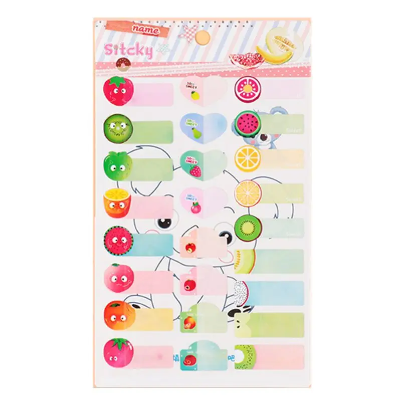 

Waterproof Mark Sticker Name Sticker Classification Sticker Family Kindergarten Stickers