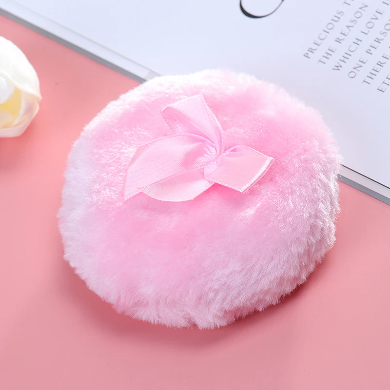 Professional Butterfly Baby Cosmetic Villus Soft Plush Powder Puff Sponge Talcum Powder Makeup Cosmetic Makeup Beauty Tools