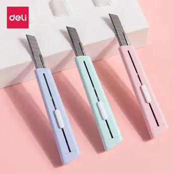 

Deli Paper cutter Pencil sharpener Handmade knife Unboxing knife Wallpaper knife student stationery Office Supplies