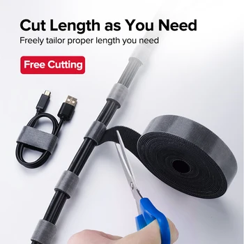 

Jellico Cable Organizers USB Cable Winder Earphone Mouse Cord Protector HDMI Cable Management for Computer Mobile Phone Office