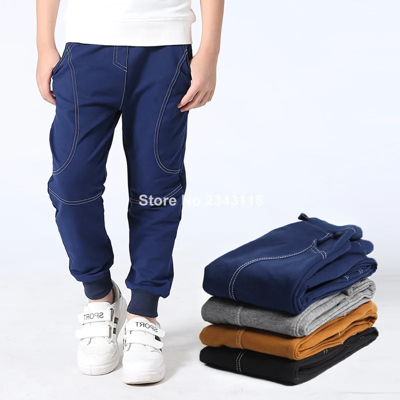 

2019Kids Children's Pants Autumn Winter New Kids Wear Boys Girls Sports Pants Clothes Boys 10 Years Clothes Size 14