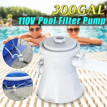 

110V Electric Pool Filter Pump For Swimming Pools Cleaning Tool Filter Set For Swimming Pool Circulation Filter Pump Water Pump