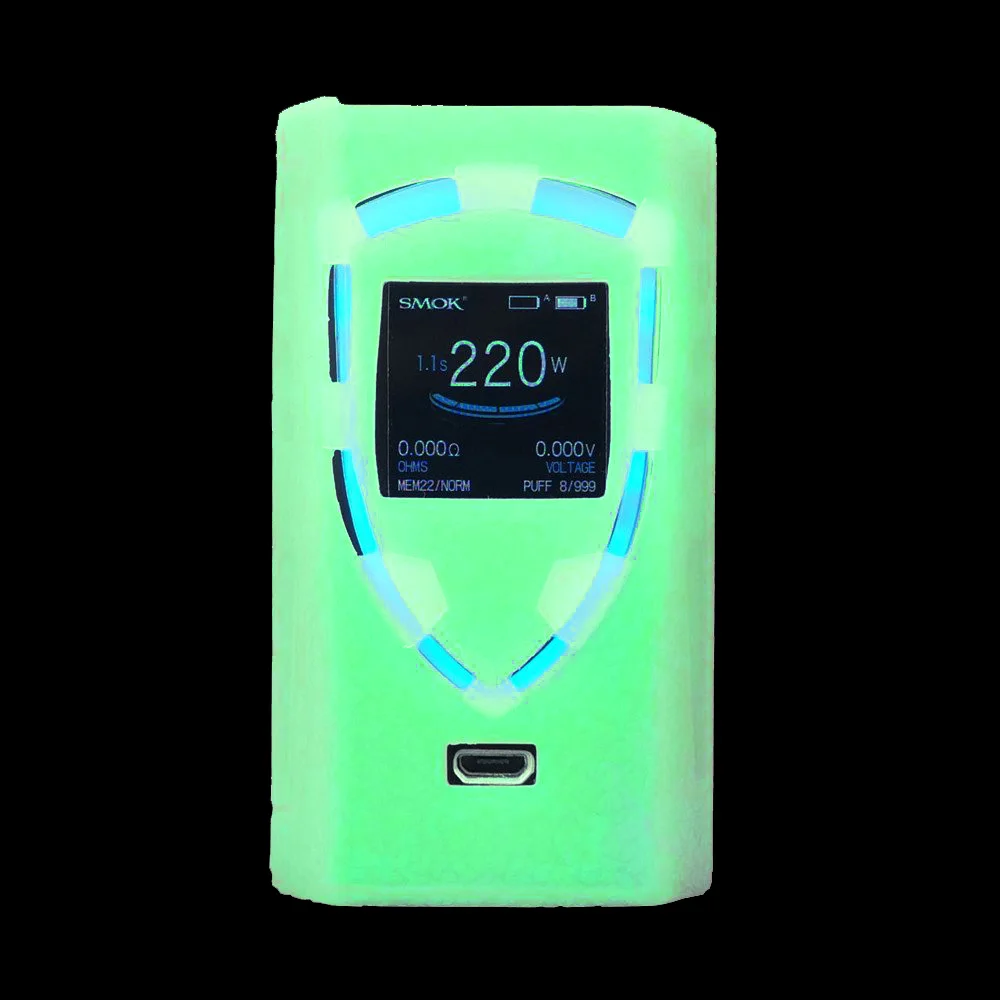 Силиконовый чехол SMOK ProColor и силиконовый защитный гелевый Чехол для vape Smoktech ProColor 225w - Цвет: luminous clear