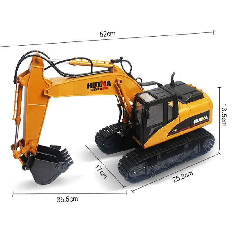 rc excavator huina 1550