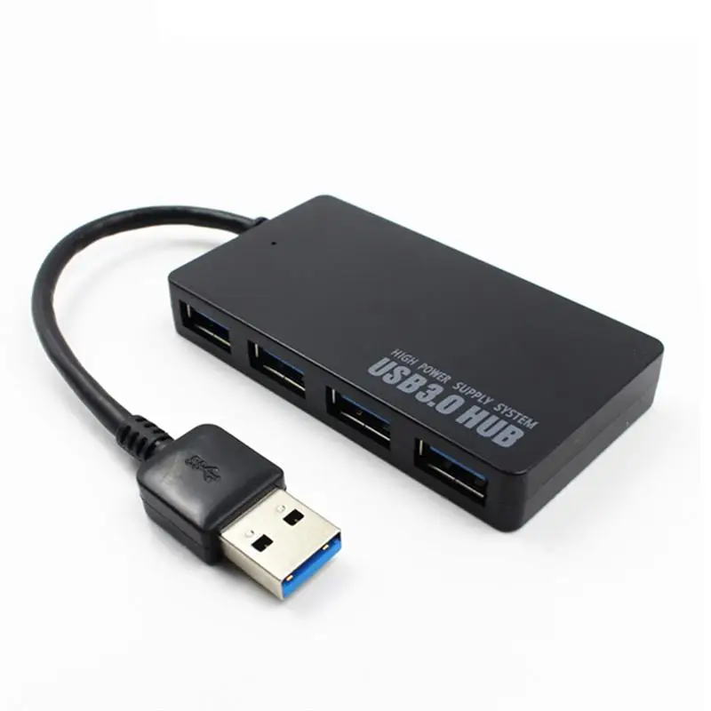 4 порта USB 3 0 разделитель концентратор для компьютера ноутбука ПК планшета