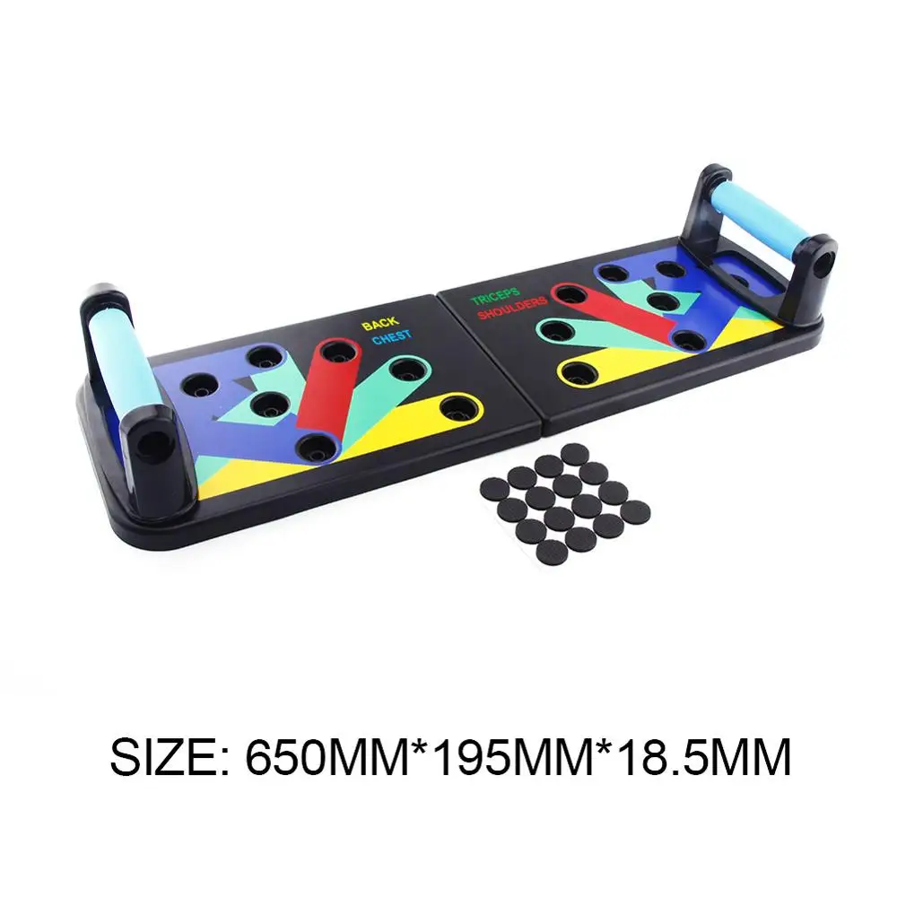 Push Up Rack Board Body Building 9 in 1 Body Comprehensive Exercise Bracer Building Rack Gym Fitness Euipment GYM Body Training