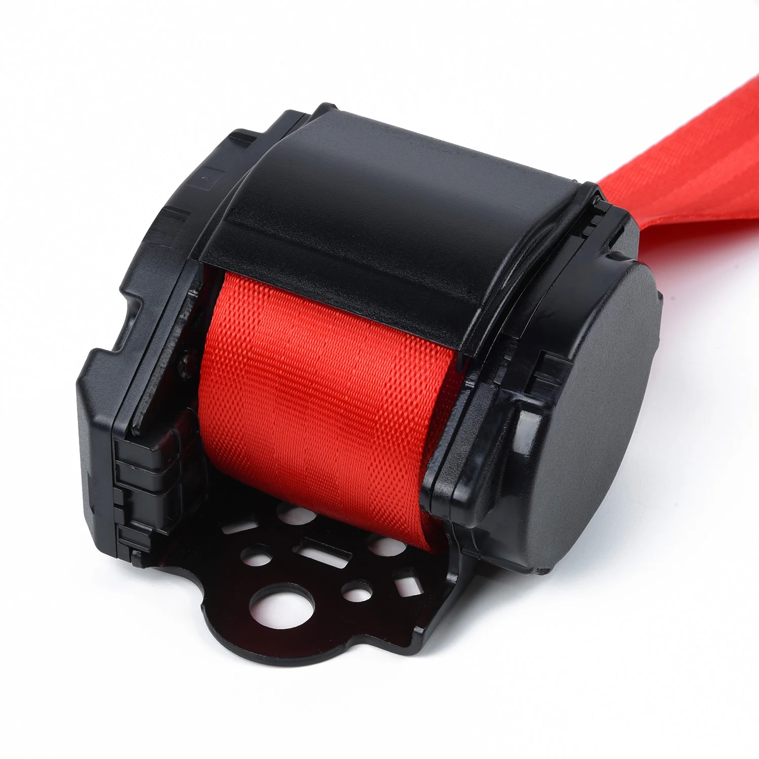 

3 -Point Car Front Seat Belts Buckle Kit Retractable Safety Strap Accessories