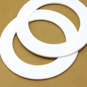 

50pcs 2mm ID Tetrafluoro washers PTFE F4 gasket plastic king gaskets flat washer pad 4mm-7mm OD 0.2mm-1mm thick