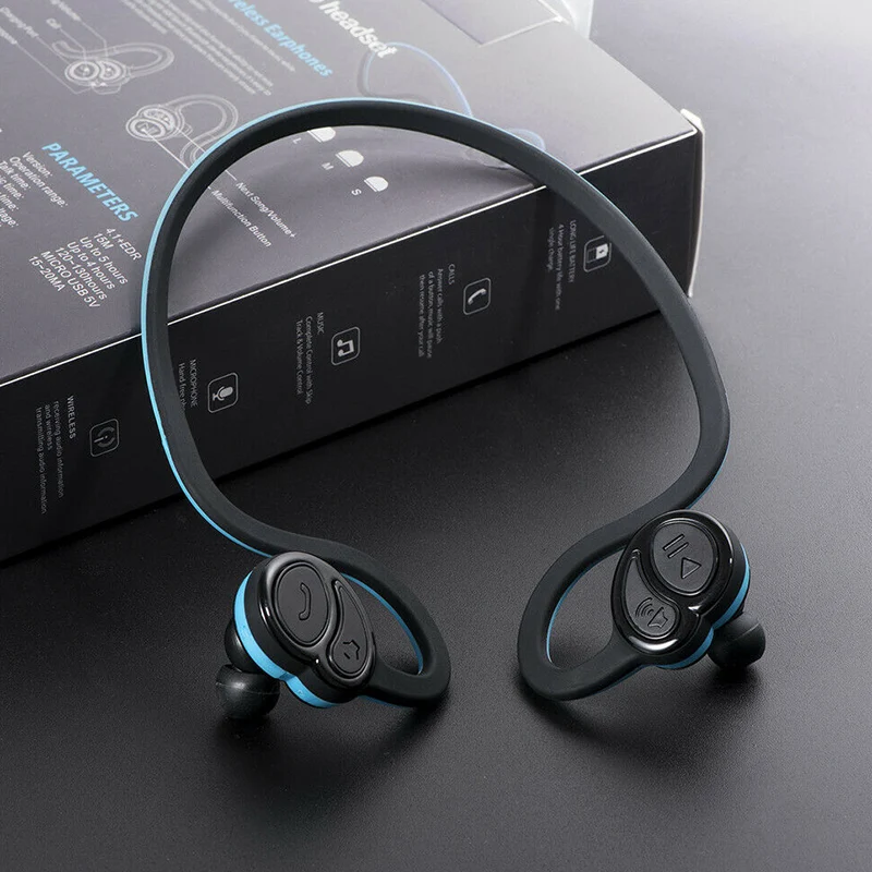 Беспроводная bluetooth-гарнитура с шейным креплением, гарнитура с громкой связью, Спортивная стереогарнитура JHP-лучший вариант