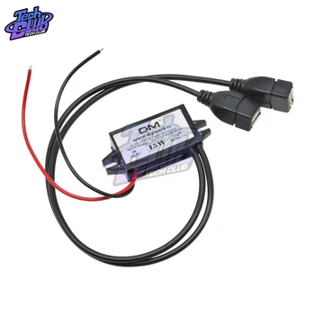 

DC-DC 12V to 5V Waterproof Step-Down Power Supply Module USB Female Port Converter Potting power module for phone charger