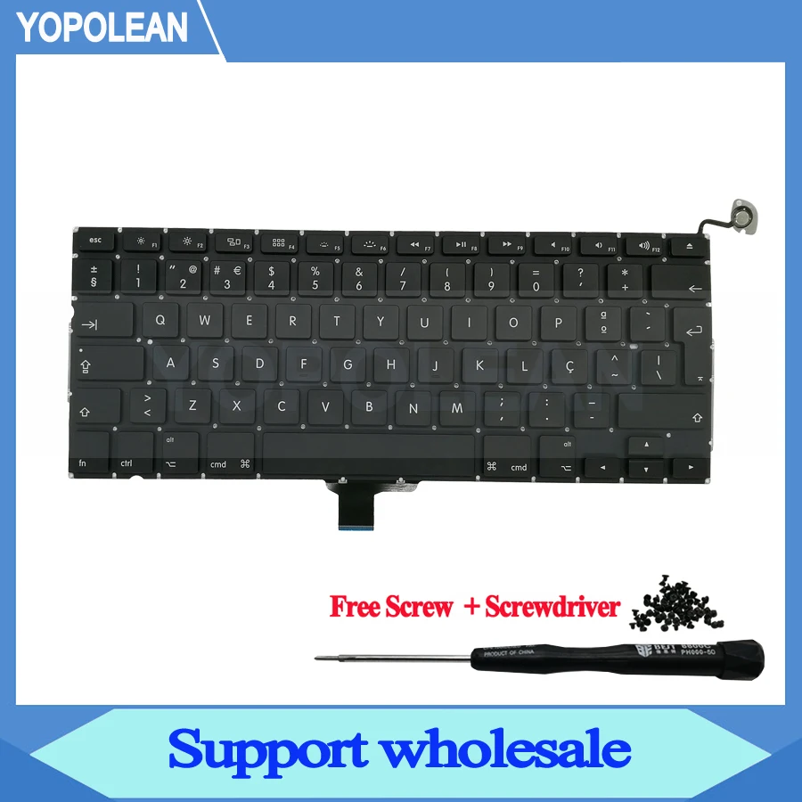 New Portugal Portuguese Keyboard For Macbook Pro Unibody 13" A1278 2009 2010 2011 2012 Years | Компьютеры и офис