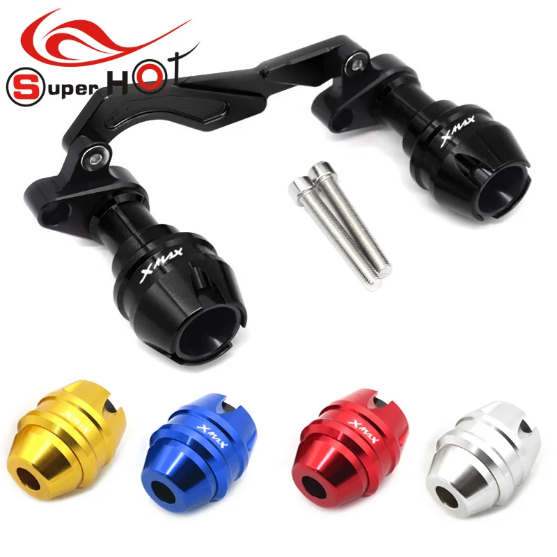 Per Yamaha Xmax300 Xmax 300 Accessori Forcella Anteriore Ruota Caduta Marmitta Tubo Telaio Di Protezione Telaio Slider Anti Crash Protector