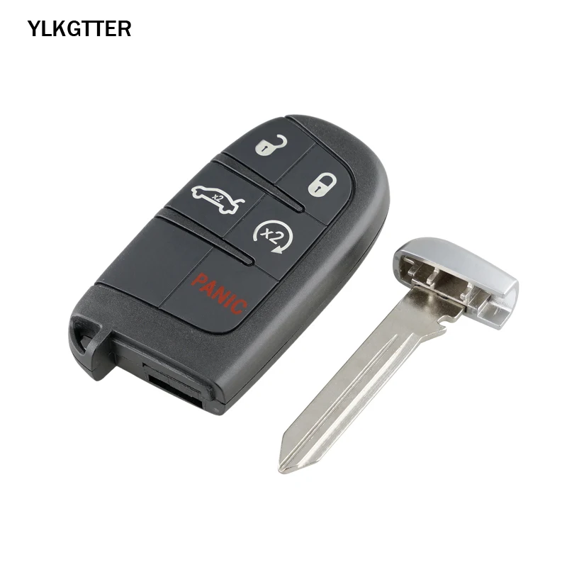 YLKGTTER 5 кнопочный пульт дистанционного управления смарт-ключ для DODGE/Chrysler/JEEP Grand Cherokee близость комфорт-доступ без ключа-go M3N-40821302