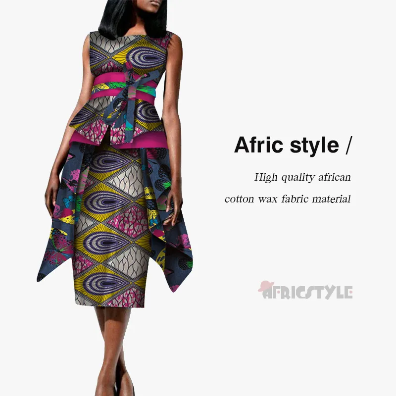 1 Модное эластичное платье африканские платья для женщин Bazin Riche одежда Vestidos Dashiki вечерние платья для отдыха WY5349 - Цвет: 1
