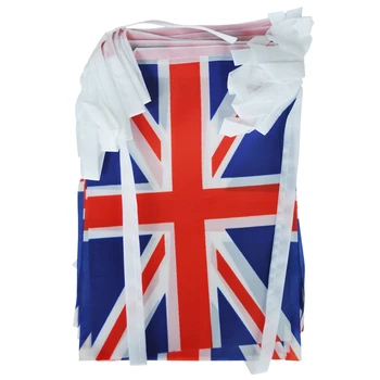 

Union Jack Bunting 9 metres/30ft Long with 30 Flags