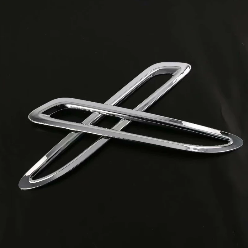 Подходит для Mercedes Benz A Class V177 Sedan автомобильный ABS хром задний противотуманный фонарь лампа Стикеры для обклейки автомобиля 2 шт авто аксессуары