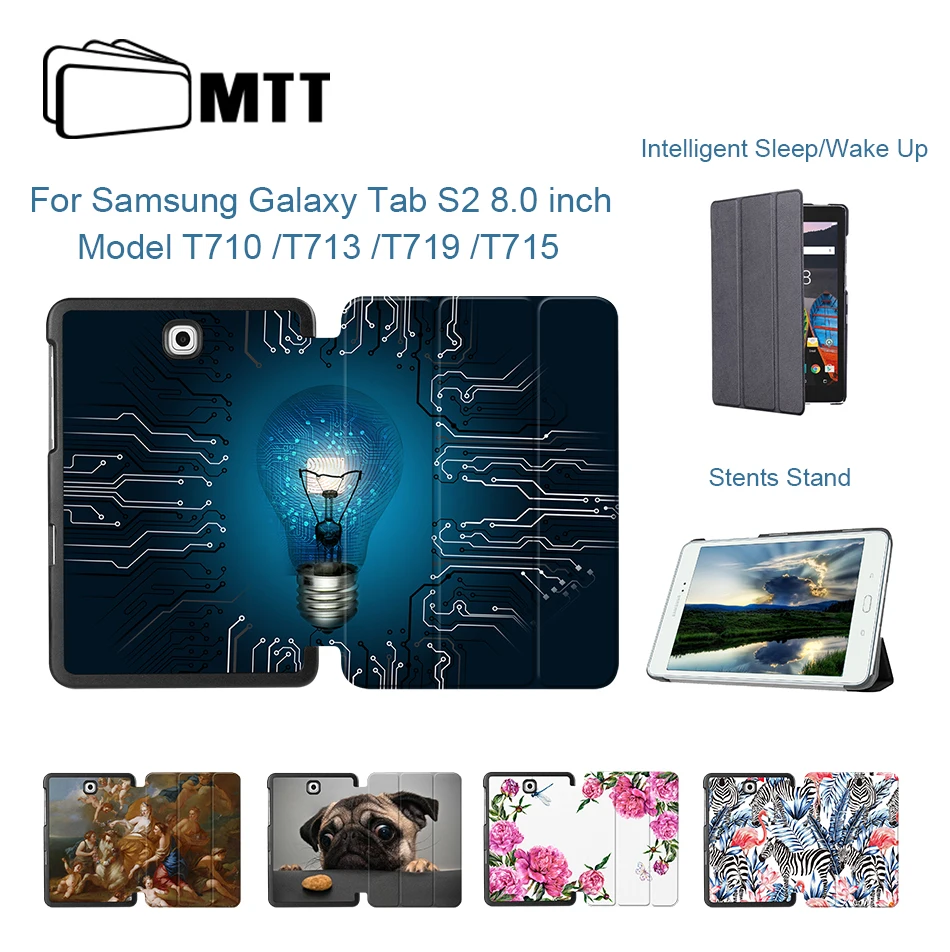 MTT чехол для планшета для samsung Galaxy Tab S2 8,0 T713 T715 T719 из искусственной кожи защитный чехол для Galaxy Tab S2 8,0 дюймов