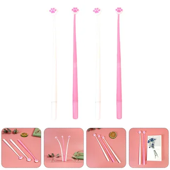 

4PCS Durable Practical Delicate Creative Portable Pen Ink Pen Pen for School Students Writing Office