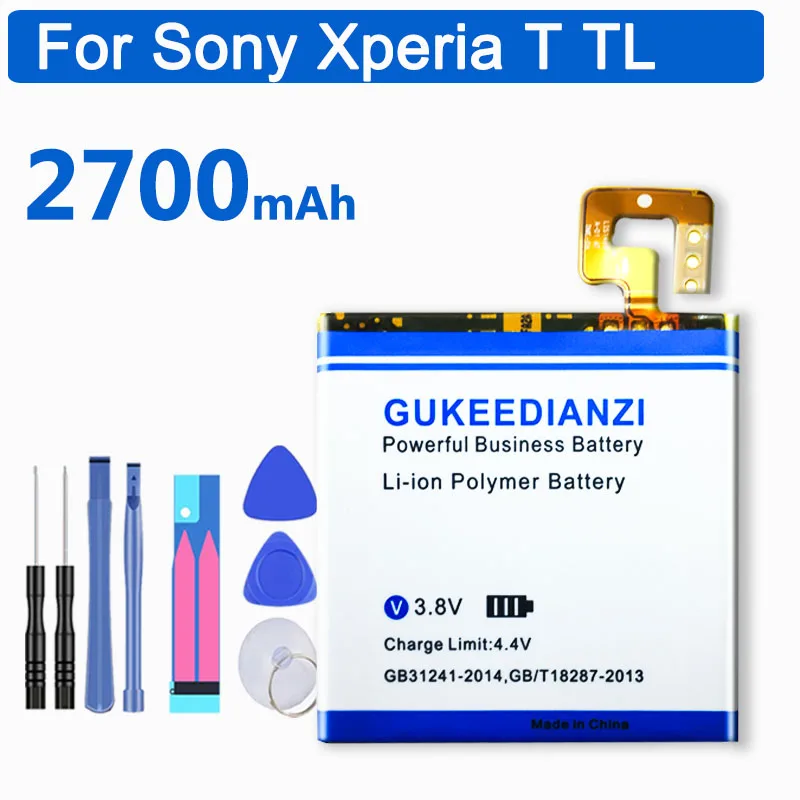 GUKEEDIANZI 2700 мАч LIS1499ERPC сменная батарея для sony Xperia T TL LT30 LT30i LT30P LT30H LT30a литий-полимерные батареи