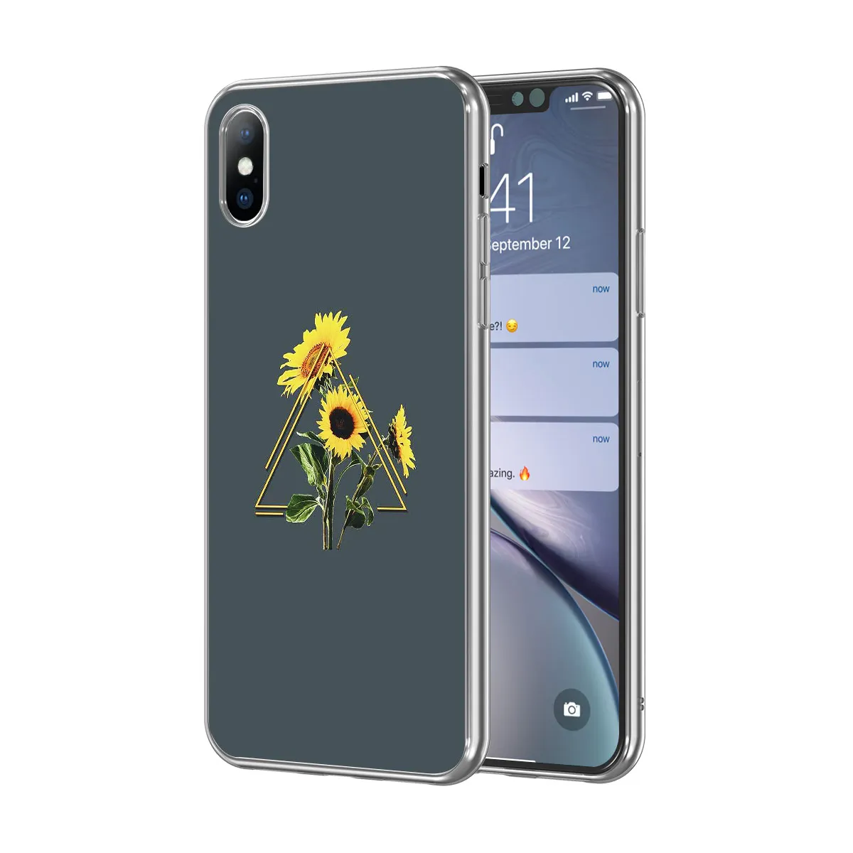 Чехол для телефона Ottwn Flowers для iPhone 11 7 8 6 6s Plus, мягкий чехол с цветными листьями розы для iPhone XS 11 Pro Max XR X 5 5S - Цвет: T11