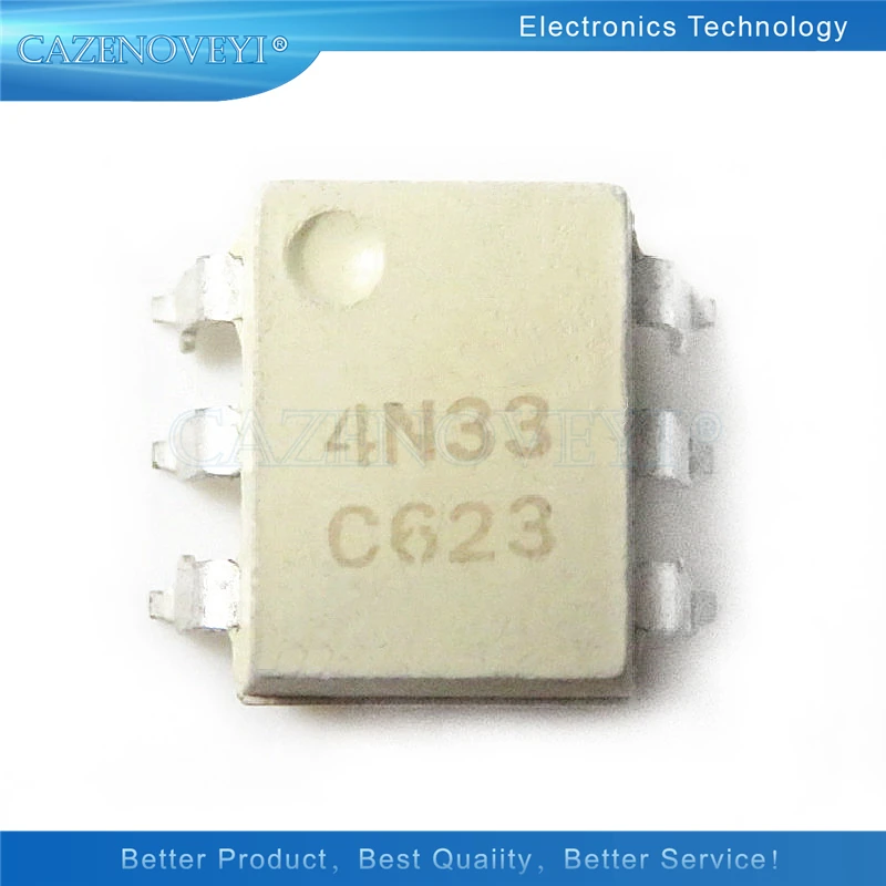 10 шт./лот 4N33M 4N33 EL4N33 DIP-6 SMD-6 в наличии | Электронные компоненты и принадлежности