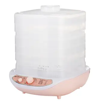 

5 Layers Food Dehydrators Fruit Vegetable Herb Meat Drying Machine Snacks Dryer Household Food Grade PP Dehydrators 8 Speeds