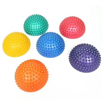 

TOP!-6Pcs Adult Fitness Training Equipment Balance Ball Children Toy Ball Foot Massage Ball