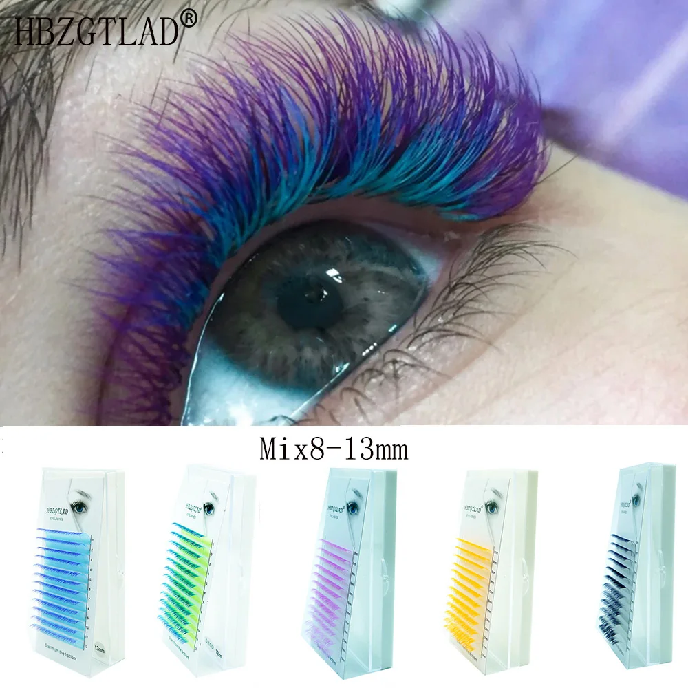 Fake Eyelashes C/D Curl 0.07/0.1MM 8-13MM Mix Length