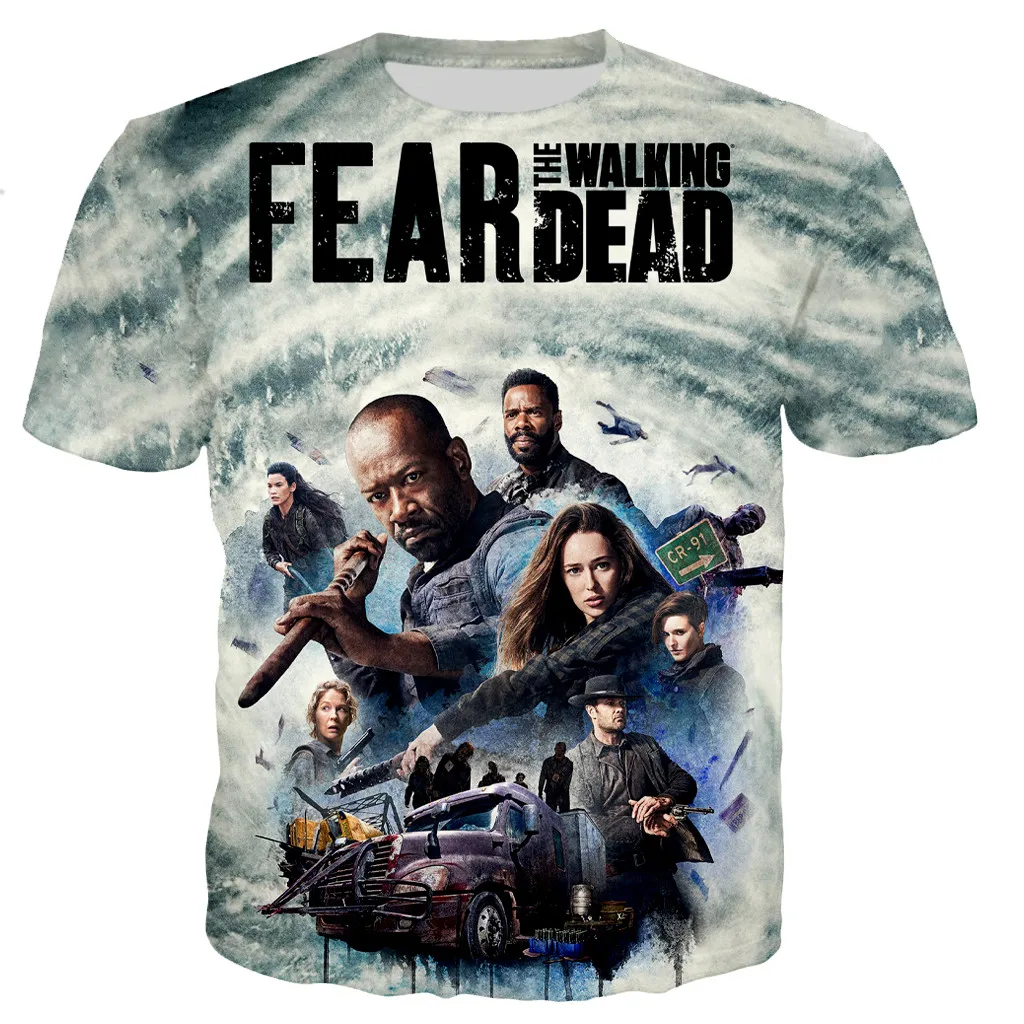 The Walking Dead original 3D men women New Sportswear Tee Shirts