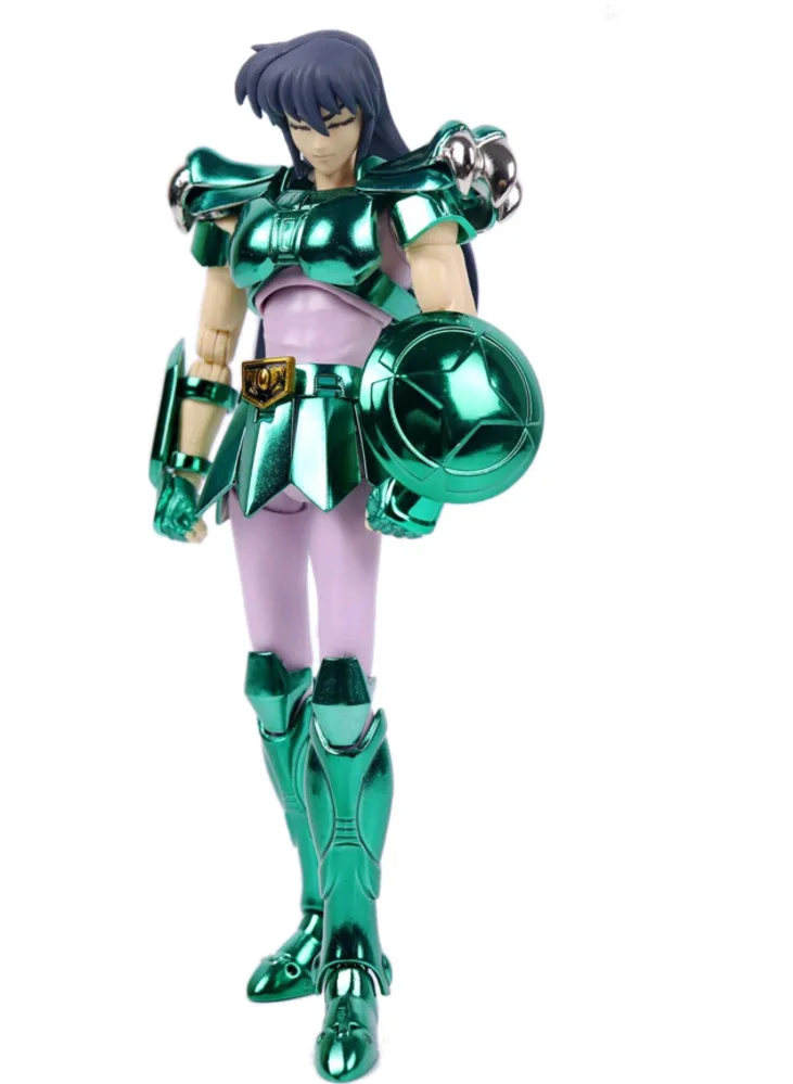 

Gt Ex Saint Seiya Ex Draconis Shiryu V1 Safety cap Bronze helmet Saint Pvc Action Figure Metal armor model Toys