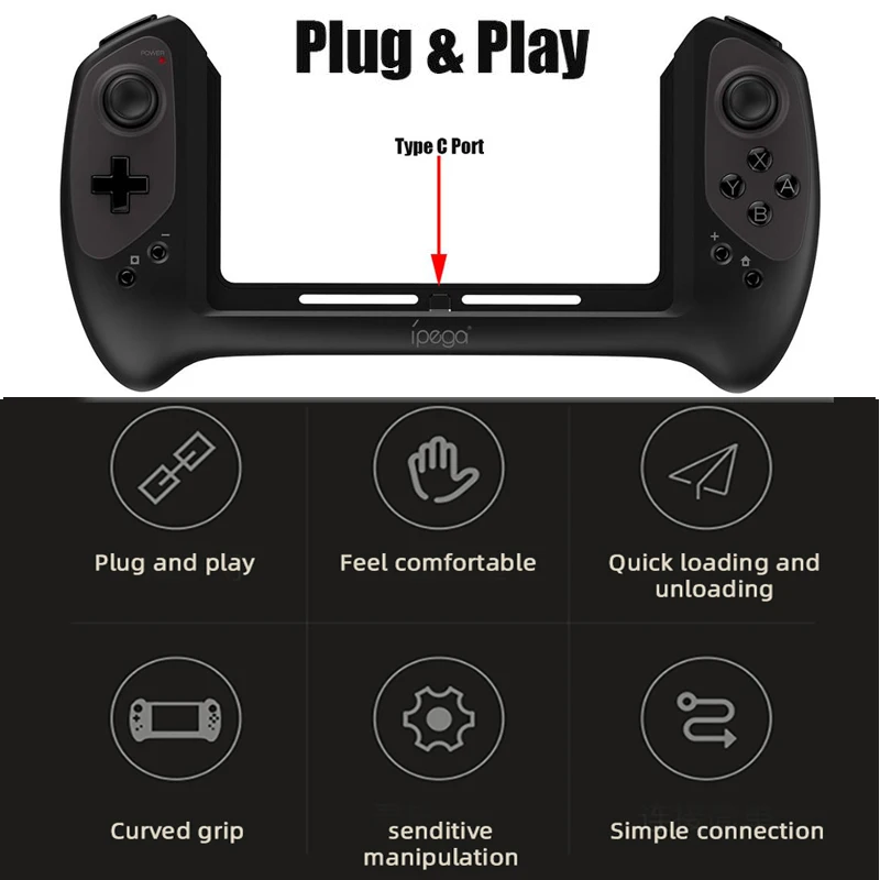 Геймпад джойстик для Nintendo переключатель управления ler триггер игровой коврик Joy