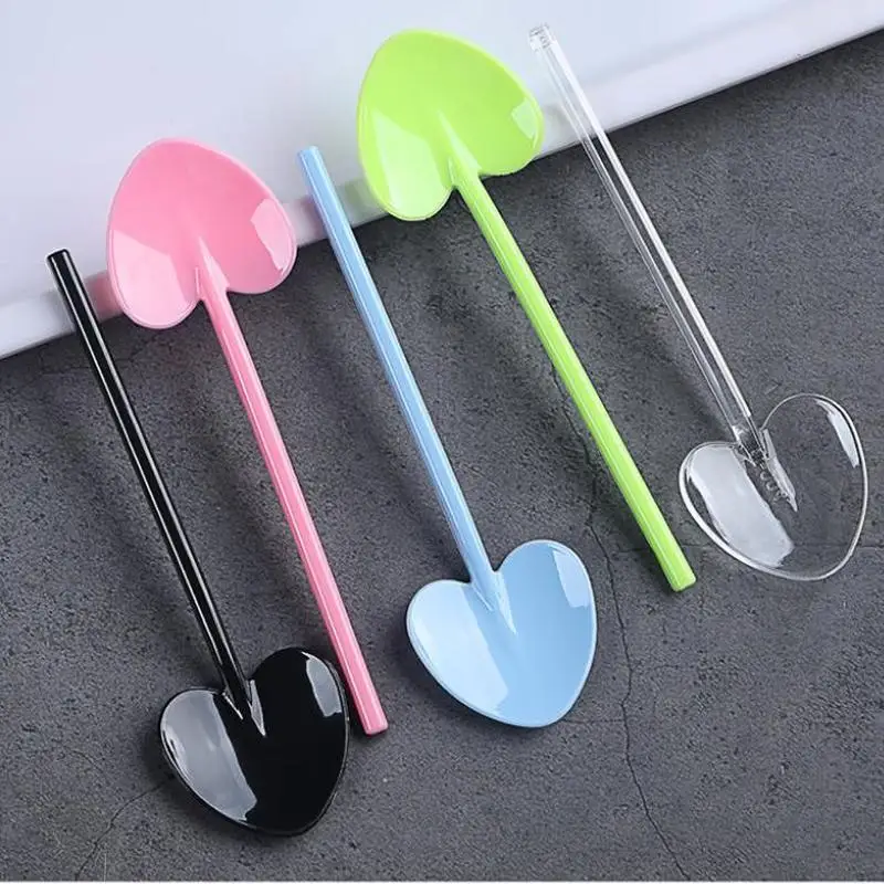 

200pc Disposable Ice Cream Spoon Ice Cream Sundae Cheese Dessert Spoon Pudding Shovel Yogurt Spoon Plastic Independent