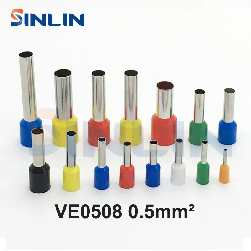 Обжимные клеммы VE0508 VE7508 VE1008 VE1010 VE1508 VE1510 VE2508 VE4009 VE6010 100 шт.|crimp terminal|crimp terminal 100pcsterminal