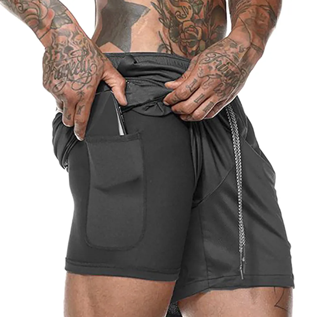 Плюс 3XL Размер мужские купальники большого размера купальник Мужские плавки шорты для фитнеса Боксеры Короткие Купальники плотное нижнее белье брюки# F - Цвет: Black