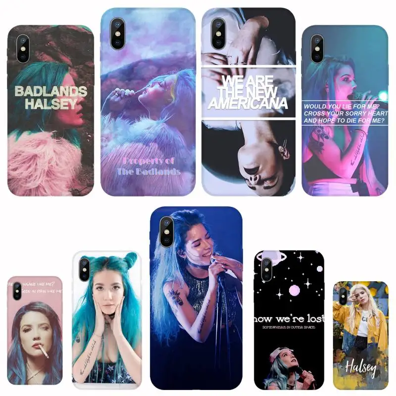 

Halsey Colors Lyrics Badlands Smart Phone Case For iphone 12 5 5s 5c se 6 6s 7 8 plus x xs xr 11 pro max